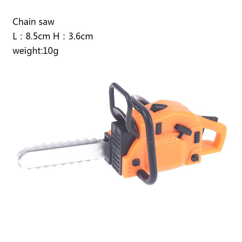 2-in-1 Mini Chainsaw Keyring: Portable Chainsaw Tool + Tool Enthusiast Collectible